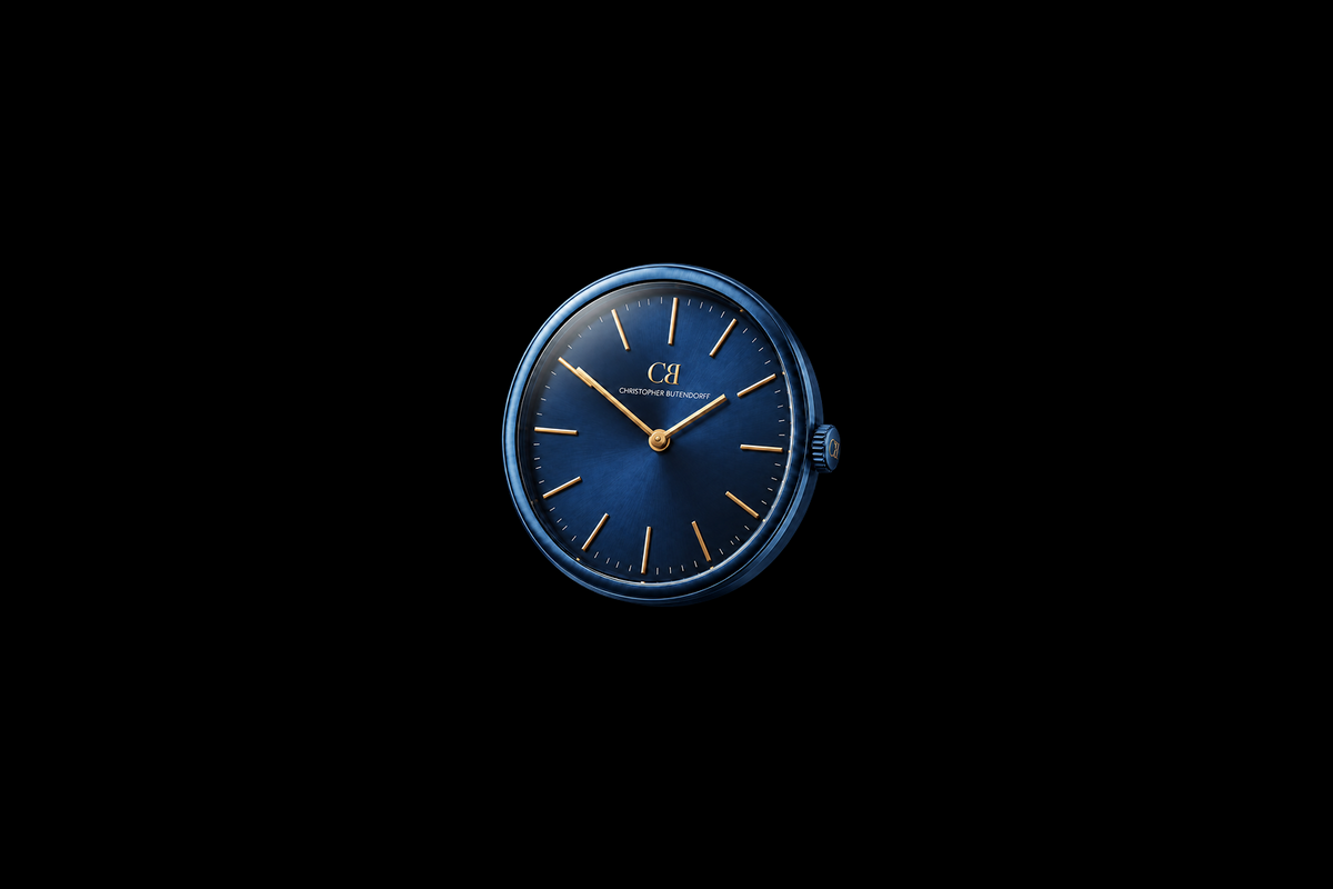 Christopher Butendorff Timeless — Sapphire Blue