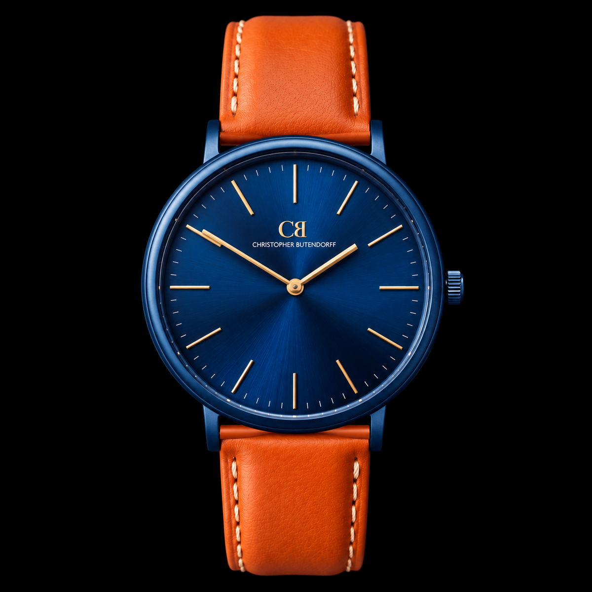 Orange Leather