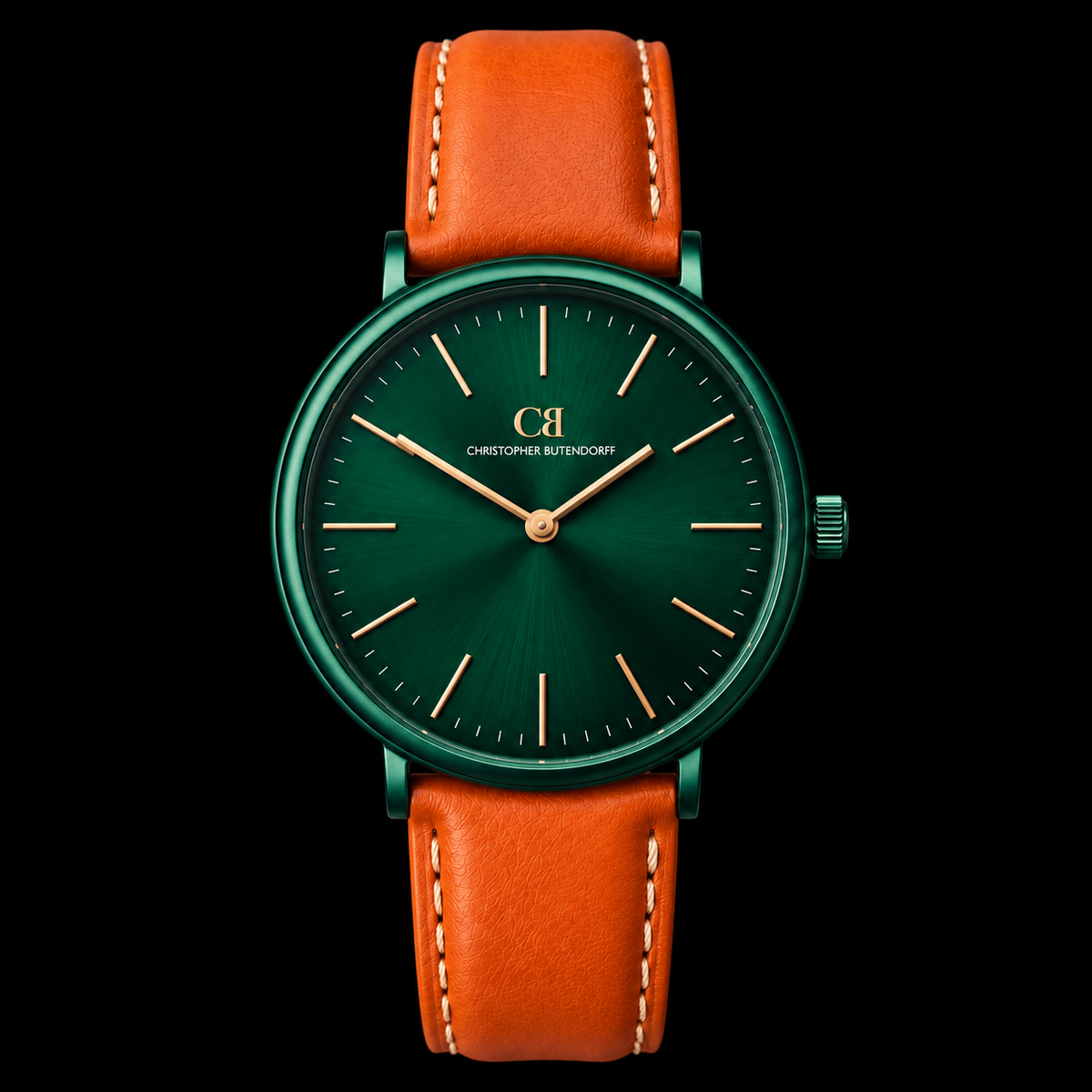 Orange Leather