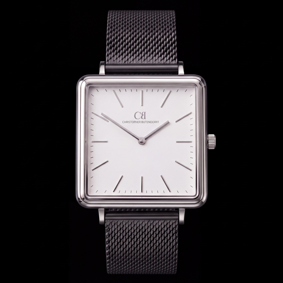Black Ribbed Metal