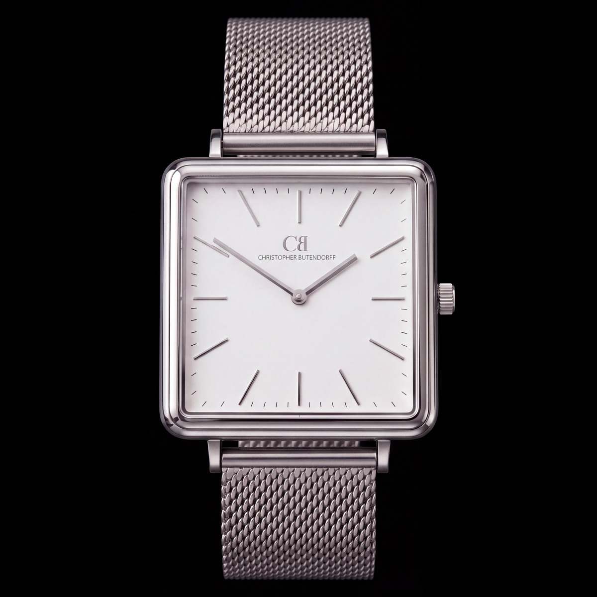 Silver Ribbed Metal