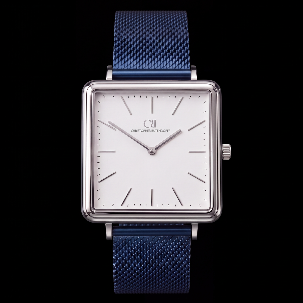 Blue Ribbed Metal