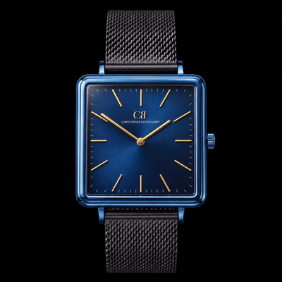 Black Ribbed Metal