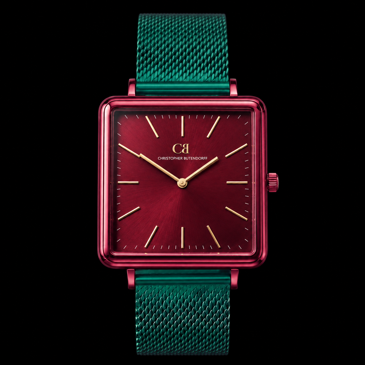 Green Ribbed Metal