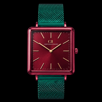 Green Ribbed Metal