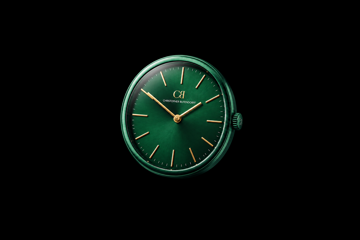 Christopher Butendorff Timeless — Emerald Green