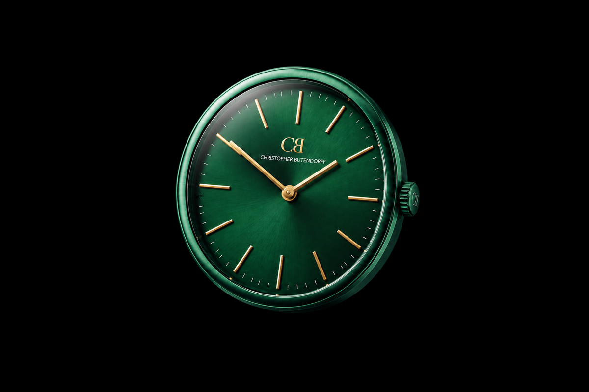 Christopher Butendorff Timeless — Emerald Green