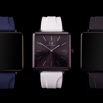 Certamen — Swiss Made Modular Women's Sport Watch with PVC Straps