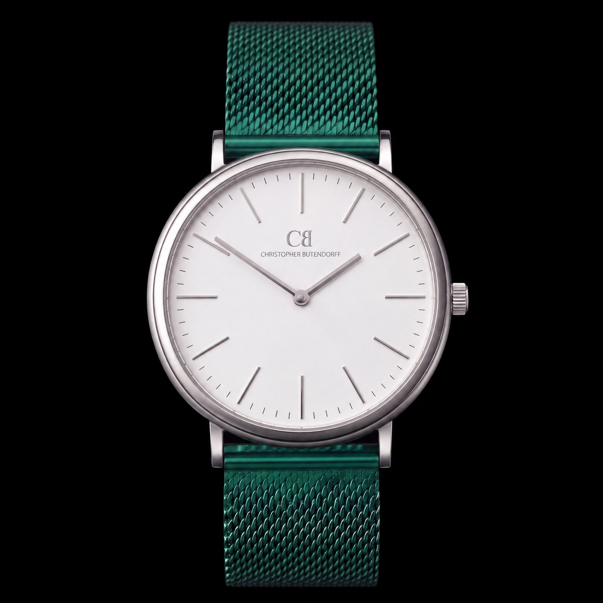 Green Ribbed Metal